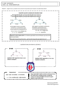 8. sınıf matematik dersi akıllı defter