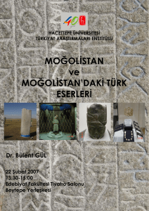 Moğolistan ve Moğolistan`daki Türk Eserleri Konferansı