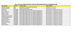 pdc fazlası personelden yerleştirilemeyenler ve gerekçeleri