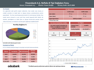 Finansbank A.Ş. Refleks B Tipi Değişken Fonu