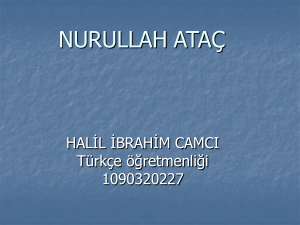 Nurullah Ataç