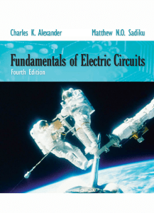 Fundamentals of Electric Circuits (Alexander and Sadiku), 4th Edition