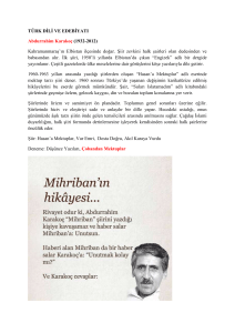 Türk Dili ve Edebiyatı: Yazarlar ve Edebi Sanatlar