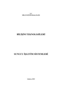 Sunucu İşletim Sistemleri
