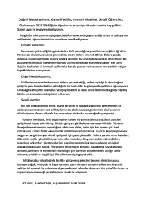 MEZUNİYET KONUŞMASI (1)