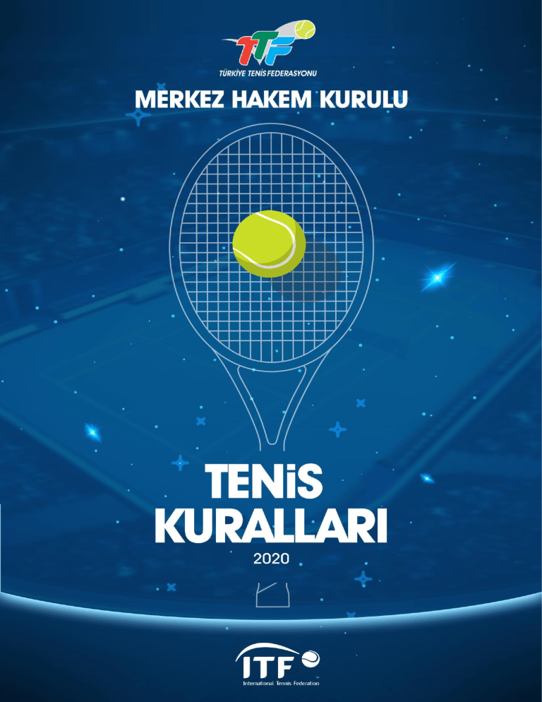 Tenis Kuralları Kitabı 2020 - Türkiye Tenis Federasyonu