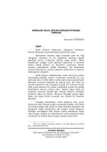 sınırları ihlal edilen doğanın intikamı - ramazan korkmaz