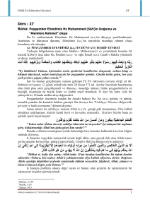 EV-SOH-ders027-mevlid-kandili