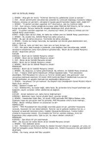 Akif ve İstiklal Marşı Oyunu