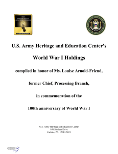 birinci d&uuml;nya savaşı kaynakları