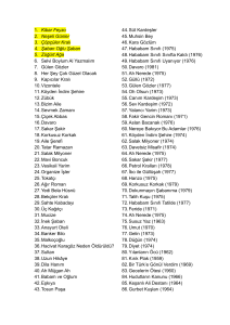 Eski T&uuml;rk Filmleri