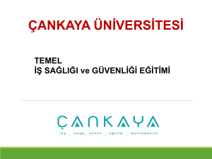 Temel İş Sağlığı ve G&uuml;venliği Eğitimi