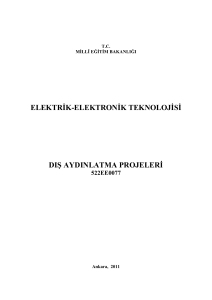 Dış Aydınlatma Projeleri