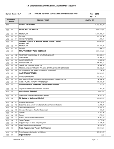 1.4 giderlerin ekonomik sınıflandırılması tablosu 630