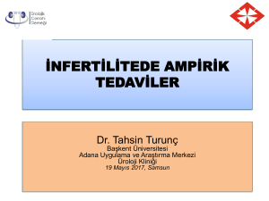 Slayt 1 - Prof. Dr. Tahsin Turunç