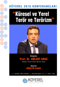 Prof. Dr. Bülent Aras