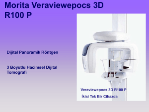 Morita Veraviewepocs 3D R100-P volumetrik