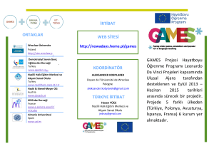 GAMES Projesi Hayatboyu Öğrenme Programı Leonardo