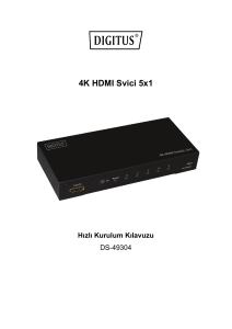 4K HDMI Svici 5x1