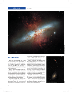 M82 Gökadası Gökyüzü