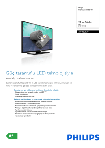 28HFL2829T/12 Philips Profesyonel LED TV