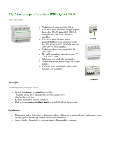 Schneider Electric Tip 2 kartuslu parafudurlar - iPRD