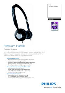 SHL9500/00 Philips Kafa bantlı kulaklıklar
