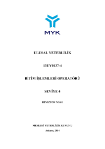 terbiye yeterlilik - MYK Portal