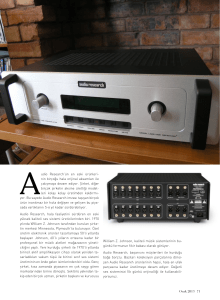 Audio Research`ün en eski ürünleri