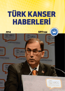 türk kanser haberleri - Türk Kanser Araştırma ve Savaş Kurumu