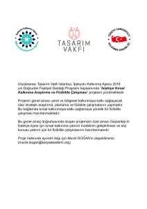Uluslararası Tasarım Vakfı İstanbul, İpekyolu Kalkınma Ajansı 2016