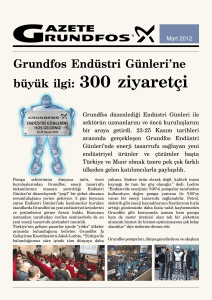 Grundfos Endüstri Günleri`ne büyük ilgi: 300 ziyaretçi
