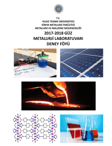2017-2018 güz metalurji laboratuvarı deney föyü