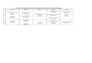 kamu politikası ve işletmeciliği tezsiz yüksek lisans programı final