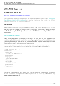JSTL XML Tag x : out - 03-08-2015