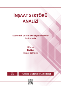 Ekonomik Gelişme ve Siyasi Sorunlar Sarkacında Dünya Türkiye