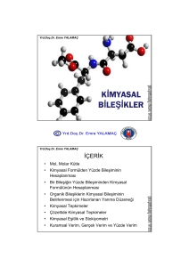 kimyasal bileşikler - emre yalamaç webpage