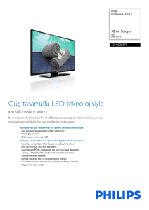 32HFL2839T/12 Philips Profesyonel LED TV