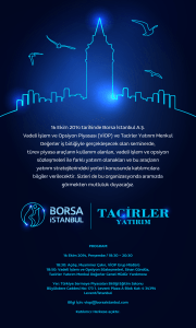 16 Ekim 2014 tarihinde Borsa İstanbul A.Ş. Vadeli İşlem ve Opsiyon