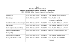 T.C. İstanbul Bilim Üniversitesi Florence Nightingale Hastanesi