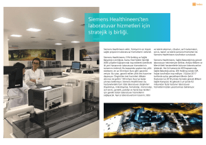 Siemens Healthineers`ten laboratuvar hizmetleri için stratejik iş birliği.