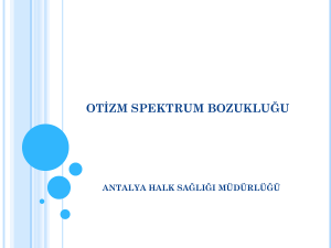 otizm sunu 1 - Antalya HSM