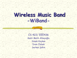 Wireless Music Band -WiBand-