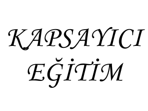 Kapsayici Egitim