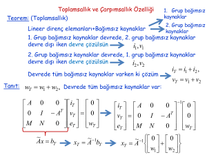 Lineer ve Zamanla Değişmeyen Kapasite Endüktans