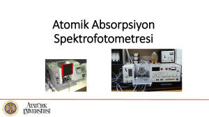 Atomik Absorpsiyon Spektroskopi