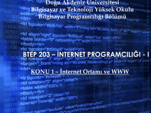 BTEP 203 - EMU Academic Staff Directory