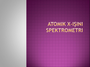 Atomik X-Işını Spektrometri
