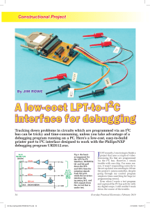  low cost LPT to I2C