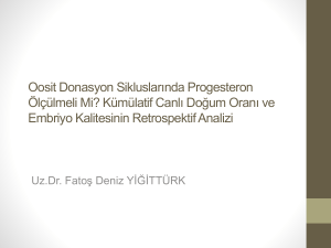 Dr Fatoş  Deniz SUNUM